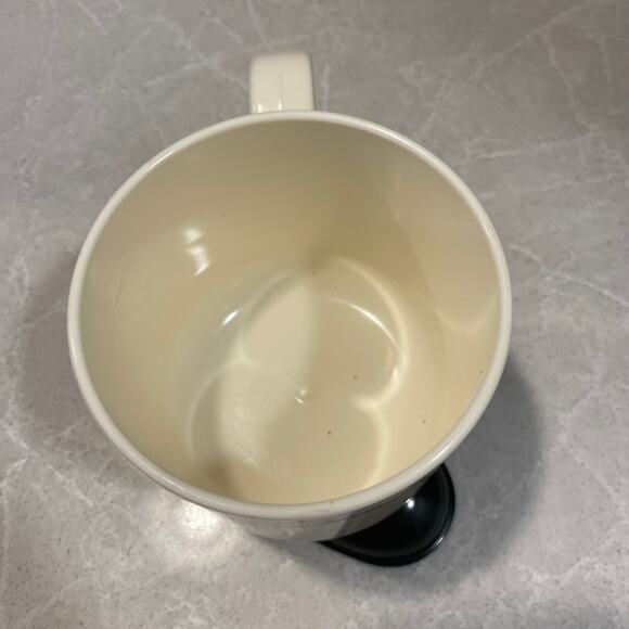 Vintage Mickey Production plastic footed cup with handle Mickey printed face - Picture 6 of 9